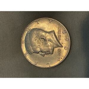 Very nice and very detailed 1968 D Half dollar